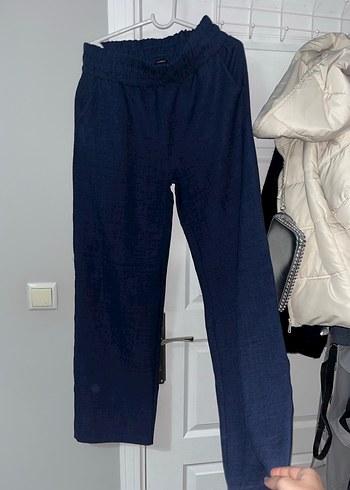 Mavi kadın pantolon - Görsel 2
