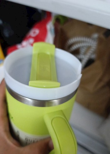 Stanley Yeşil Renkli Kulplu Termos Bardak - Görsel 4