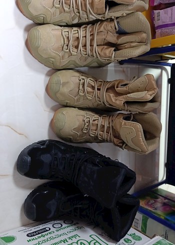 Bej Kamuflaj Desenli Outdoor Erkek Bot - Görsel 5