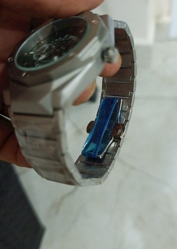 Hublot Erkek Gri ve Yeşil Saat - Görsel 3