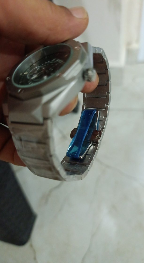 Hublot Erkek Gri ve Yeşil Saat - Görsel 3