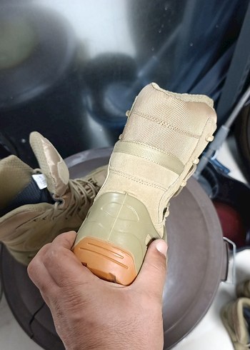 Erkek Camel Kamuflaj Bağcıklı Outdoor Bot - Görsel 4