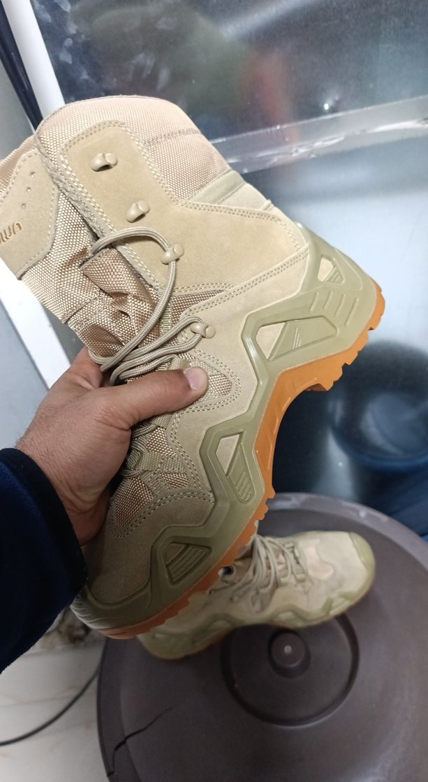 Erkek Camel Kamuflaj Bağcıklı Outdoor Bot - Görsel 5