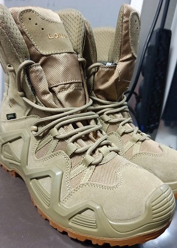 Bej Kamuflaj Bağcıklı Erkek Outdoor Botları - Görsel 3