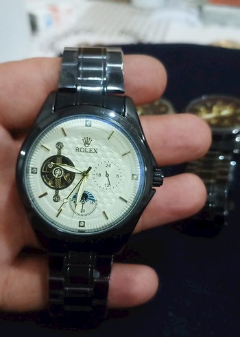 Rolex Klasik otomatik Erkek Gri Saat