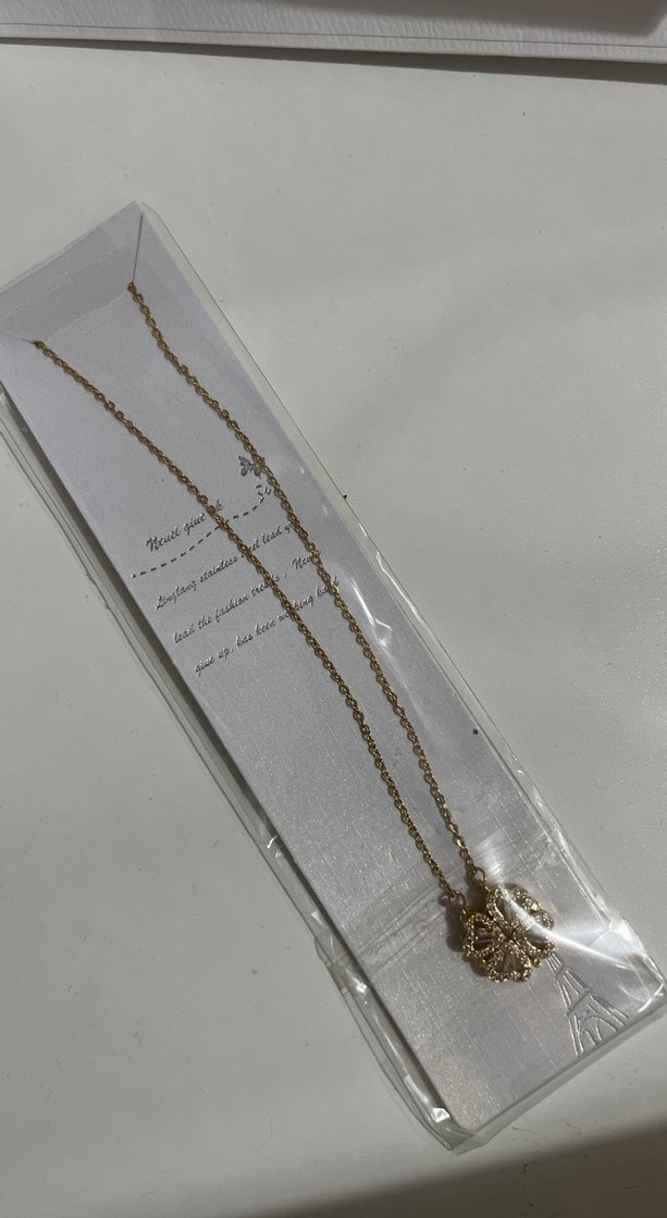 Minimalist Altın Zincirli  Kolye - Görsel 2