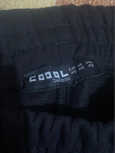 xs Beden Siyah oversize esofman