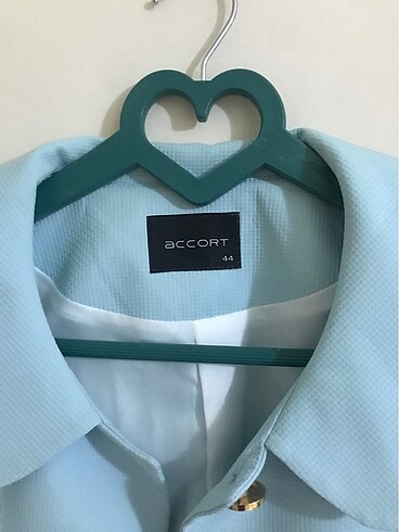 xl Beden Mavi crop ceket bayan