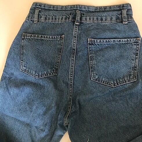 27 Beden Kemerli kot pantolon