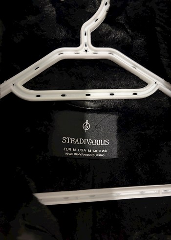 Siyah Deri Kürklü Biker Kadın Ceket - Görsel 3