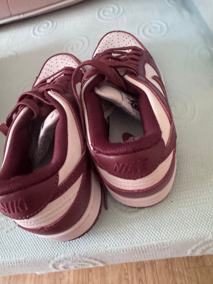 Bordo nike dunk kadın 37 numara - Görsel 3