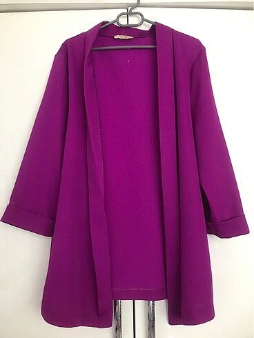 Mor renk blazer ceket