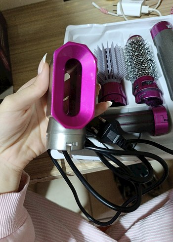 Mor 5 Parça Saç Şekillendirici Set - Görsel 3