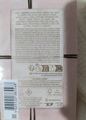 Diesel Fuel for Life Parfüm 50 ml - Görsel 4