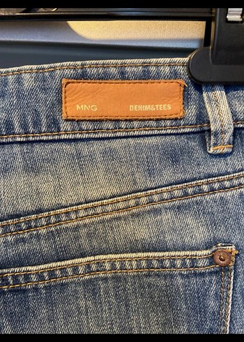 s Beden mavi Renk Kadın Gri Mavi Bağcıklı Salaş Denim Şort