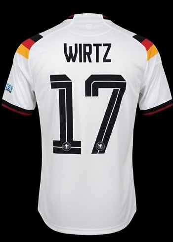 Beyaz Erkek Kısa Kollu V Yaka Forma - Görsel 2