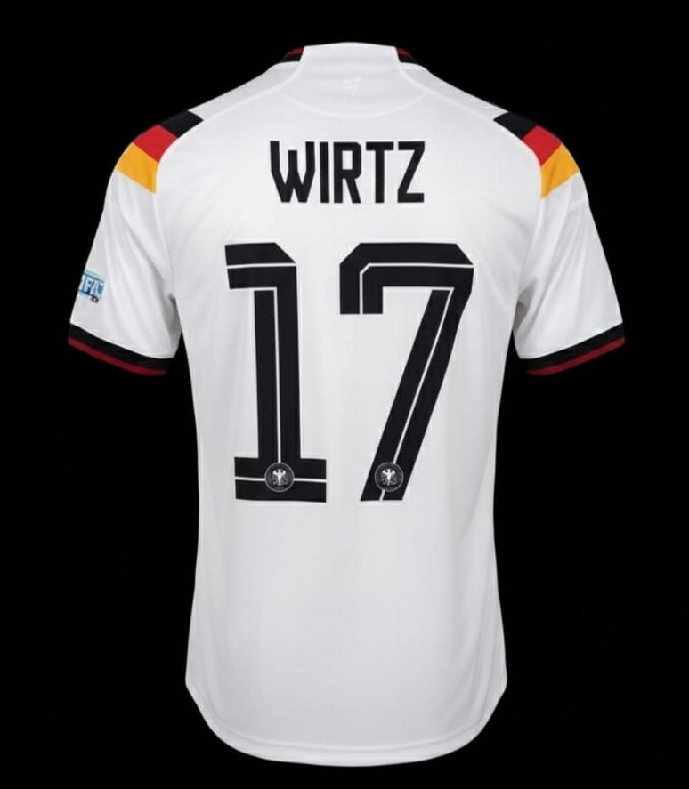 Beyaz Erkek Kısa Kollu V Yaka Forma - Görsel 2