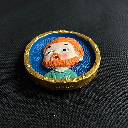  Van Gogh 3d Kabartma Magnet