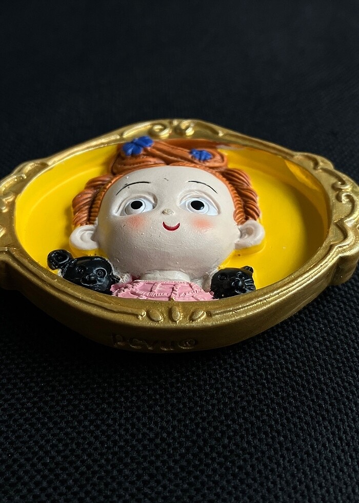 3d kabartma Magnet Cartoon Frida - Görsel 2