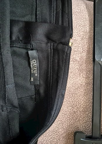 Fırfırlı Siyah Mini Etek - Görsel 3