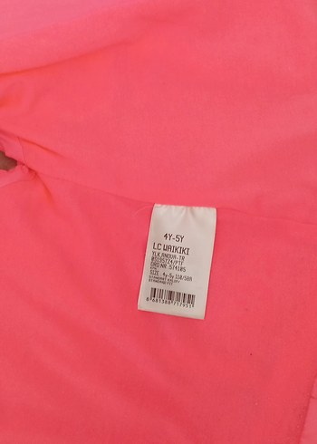 Kız Çocuk Kapüşonlu Pembe Polar Yelek - Görsel 3