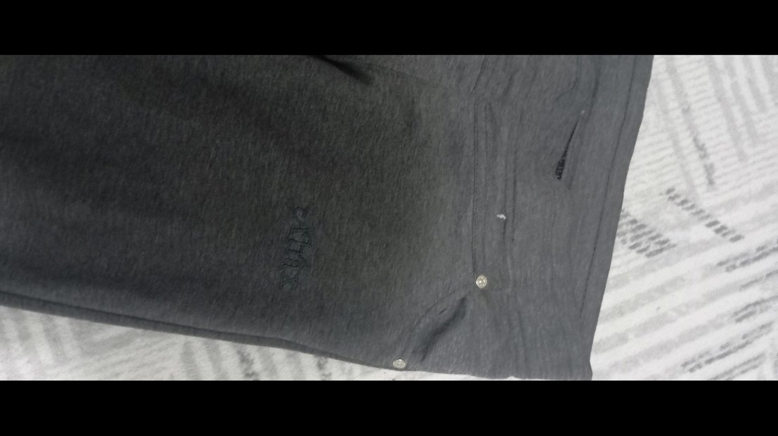 Gri Midi Kumaş Kadın Pantolon - Görsel 4