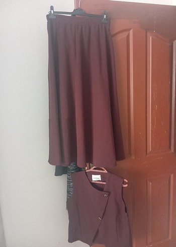 Düğmeli, uzun kollu, beyaz ipek gömlek - Görsel 2