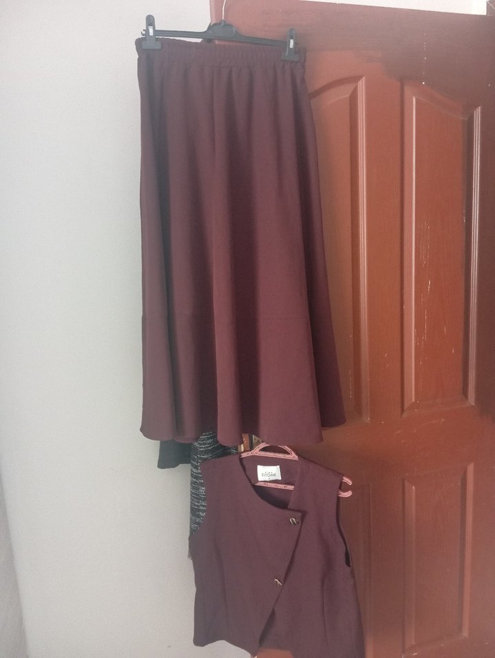 Düğmeli, uzun kollu, beyaz ipek gömlek - Görsel 2