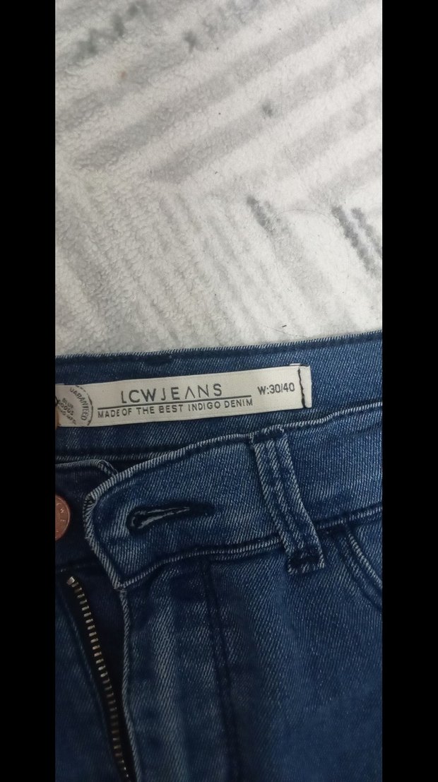 Günlük Mavi Kadın Denim Pantolon - Görsel 3