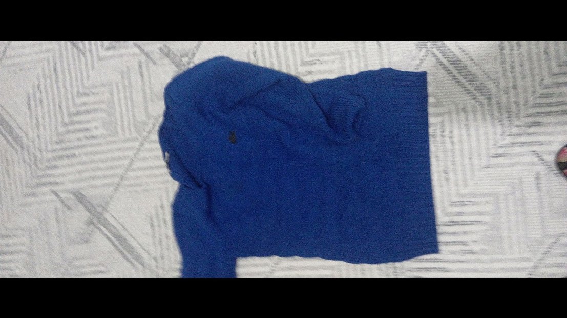 Kadın Lacivert Triko Kazak - Görsel 4