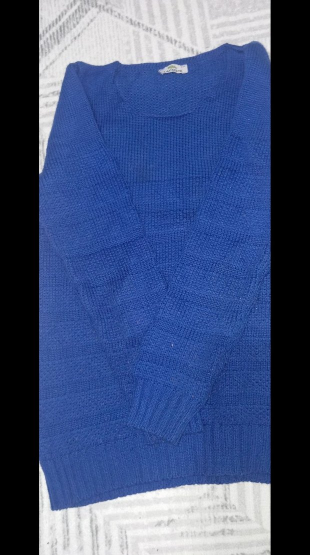 Kadın Lacivert Triko Kazak - Görsel 2