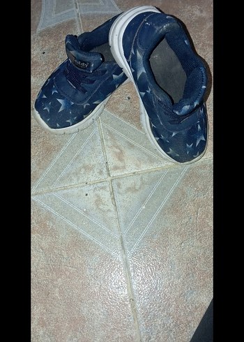 Mavi Bağcıklı Erkek Çocuk Spor Ayakkabı - Görsel 3