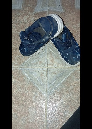 Mavi Bağcıklı Erkek Çocuk Spor Ayakkabı - Görsel 2