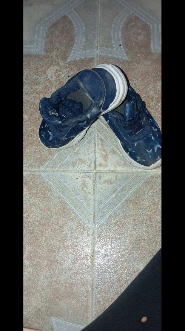 Mavi Bağcıklı Erkek Çocuk Spor Ayakkabı - Görsel 2