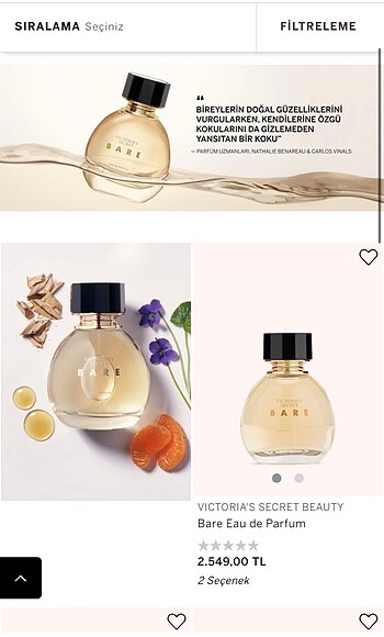 Victoria secret Bare parfüm