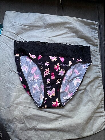 l Beden çeşitli Renk Victoria Secret külot dikişsiz dantelli koton