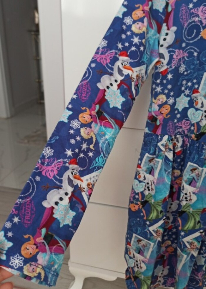 Disney kız çocuk elbise - Görsel 3