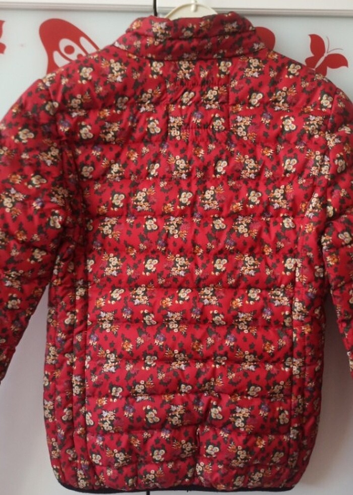 kırmızı mont - Görsel 3