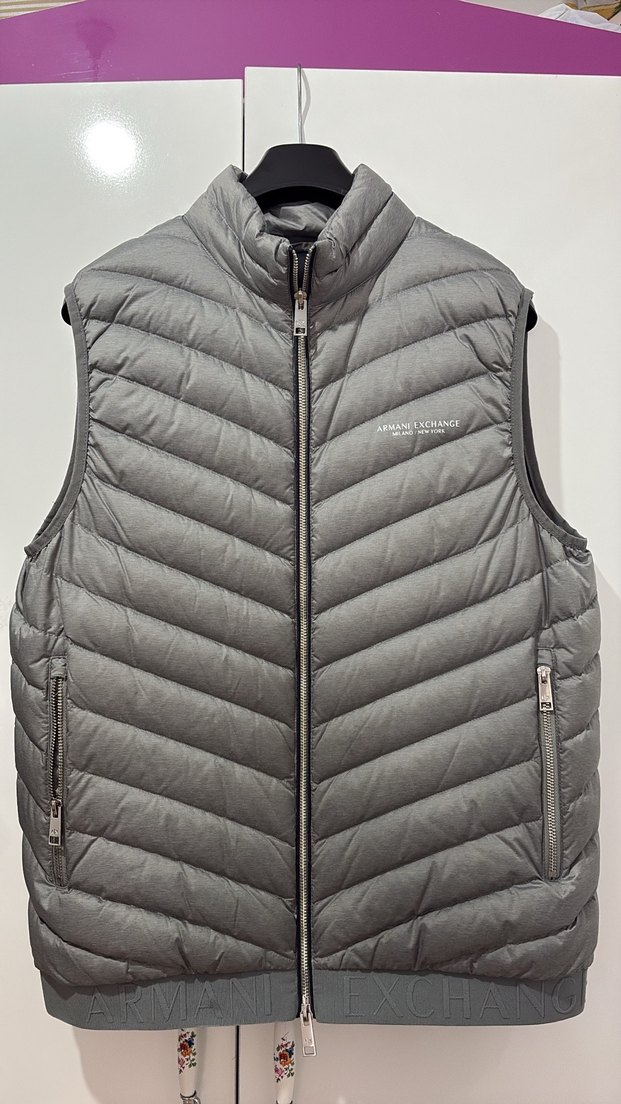 Armani Exchange Erkek Şişme Yelek - Görsel 2