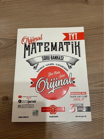 Orijinal yayını Tyt matematik soru bankası