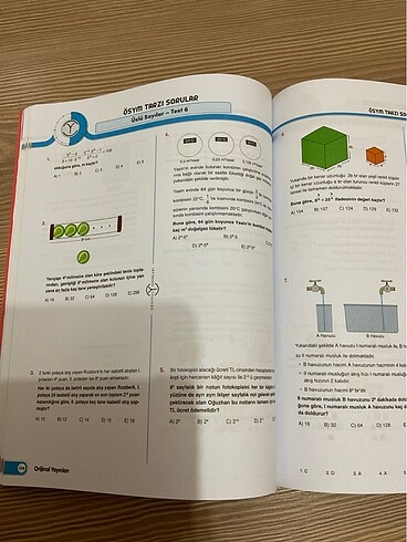  Beden Orijinal yayını Tyt matematik soru bankası