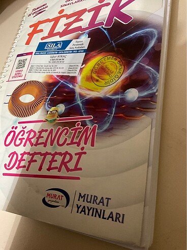  Murat yayınları Ayt fizik defteri
