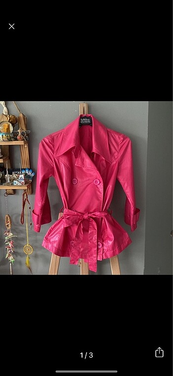 Pembe ceket