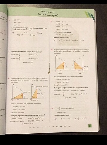  Beden Rasyonel Navigasyon Ayt Matematik Soru Bankası