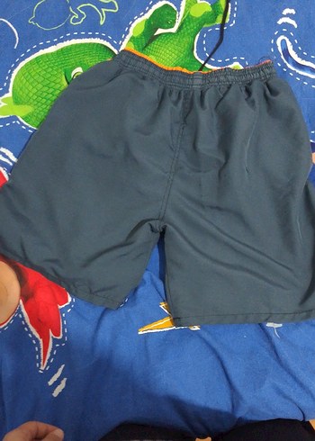 Renkli Erkek Spor Şort Velcro Bantlı - Görsel 2