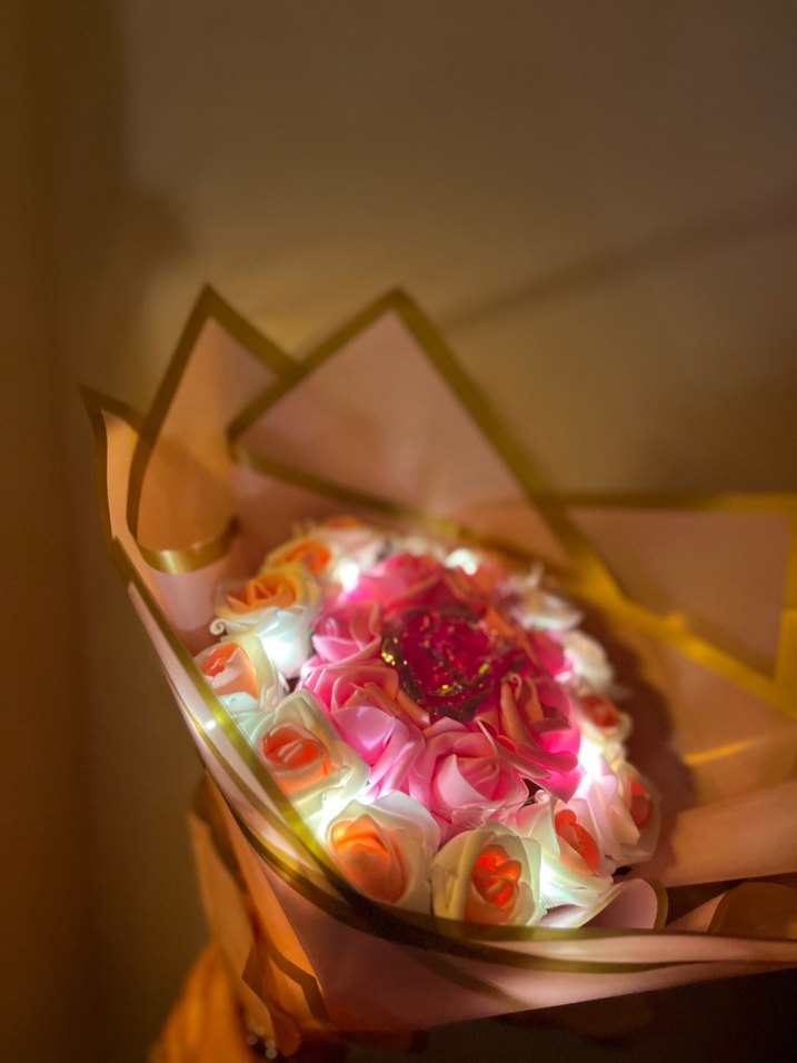 Sonsuzluk gül  buket - Görsel 5