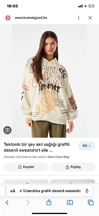 bershka sweatshirt