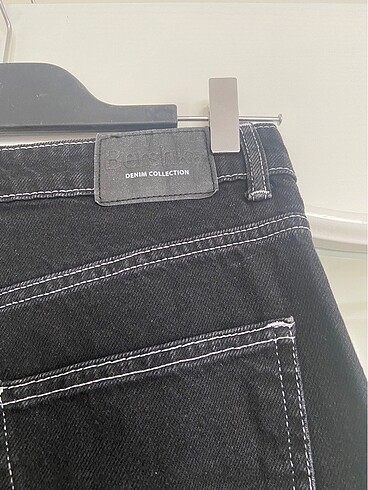 s Beden siyah Renk Bershka kargo pantolon