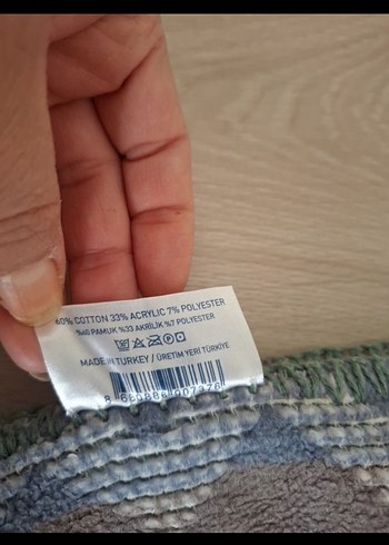 English home Gri Zigzag Desenli Battaniye - Görsel 6