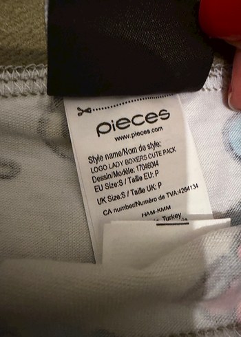 Renkli Baskılı Kadın 3lü Mini Boxer - Görsel 2